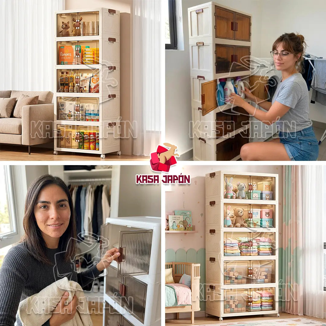 🏠✨ Closet Plegable 5 Niveles — El Organizador Que Necesita Tu Casa 📦✨ Secondary image