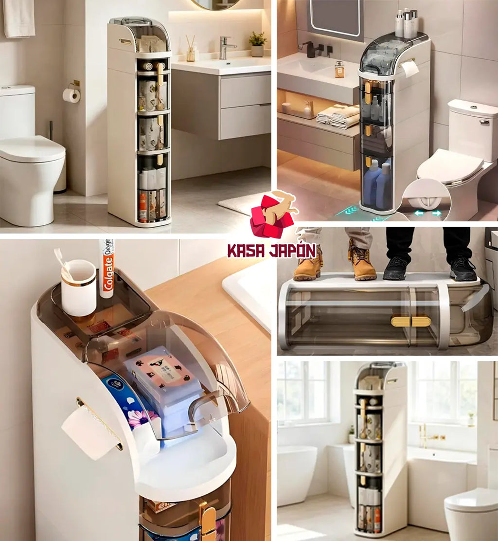 ✨TORRE ORGANIZADORA PARA BAÑO 🚽✨ De Acrílico ✨ Aprovecha Cada Rincón✨