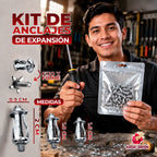 📱⌨️ → 🔩🛠️ KIT DE ANCLAJES DE EXPANSIÓN RESISTENTES A LA CORROSIÓN 🛠️🔩