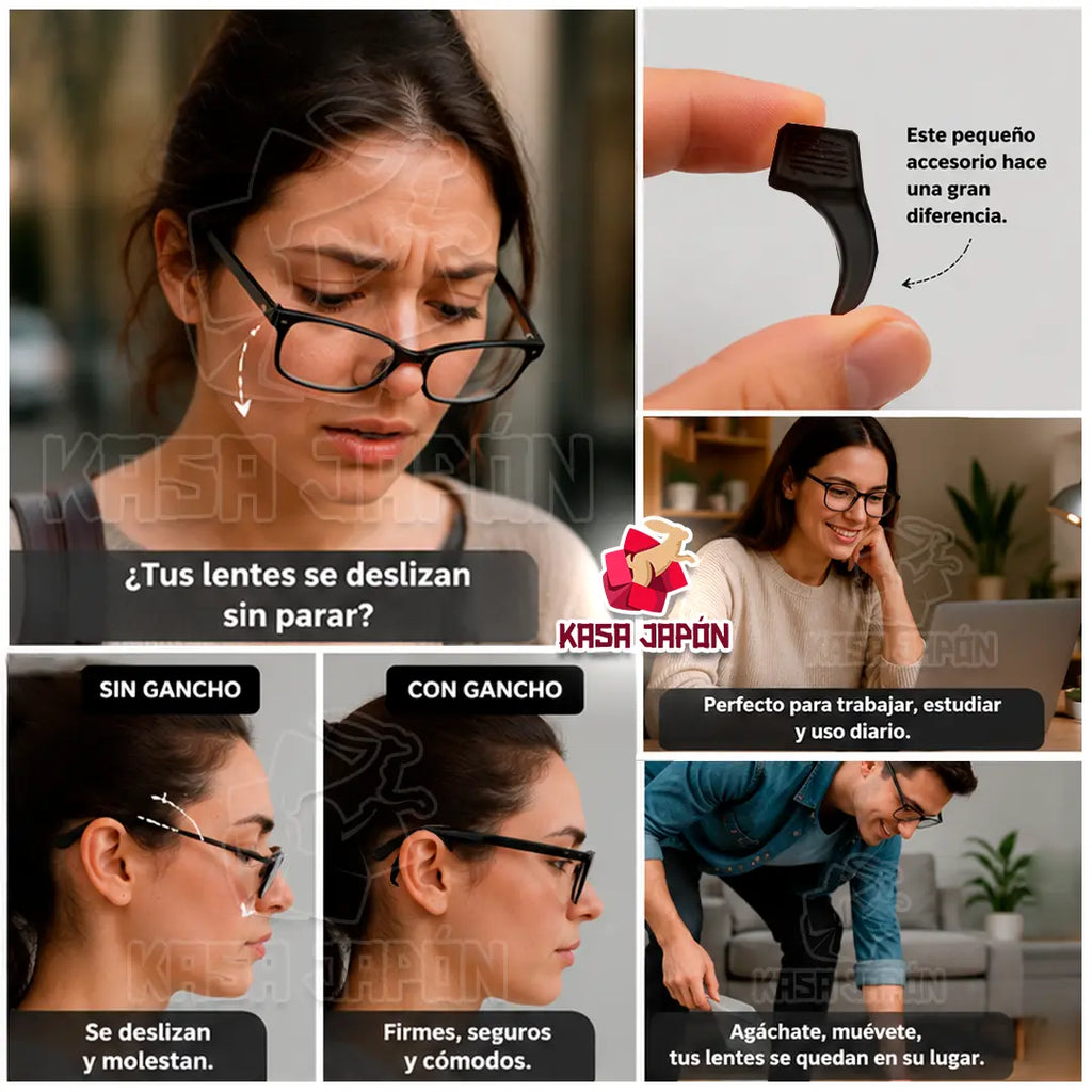 Gancho Antideslizante para Gafas 👓✨PREMIUM✨