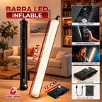⚡ BARRA LED INFLABLE — Se Infla en Segundos ⚡ 🔦 Luz Potente Para Cada Momento, Sin Cables 🔦
