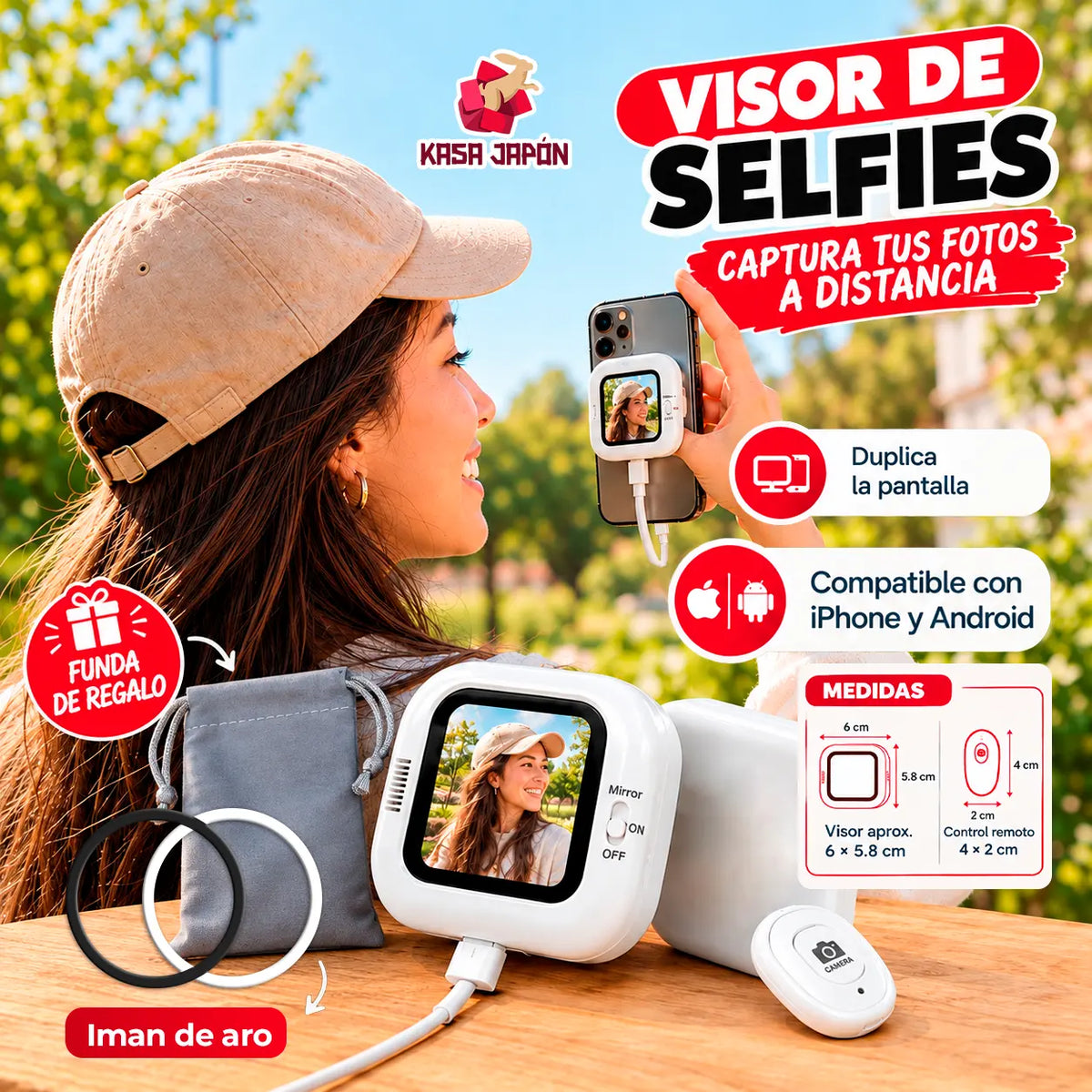📱✨👀 VISOR DE SELFIES — VE TU ENCUADRE EN TIEMPO REAL 📱✨👀 Main image